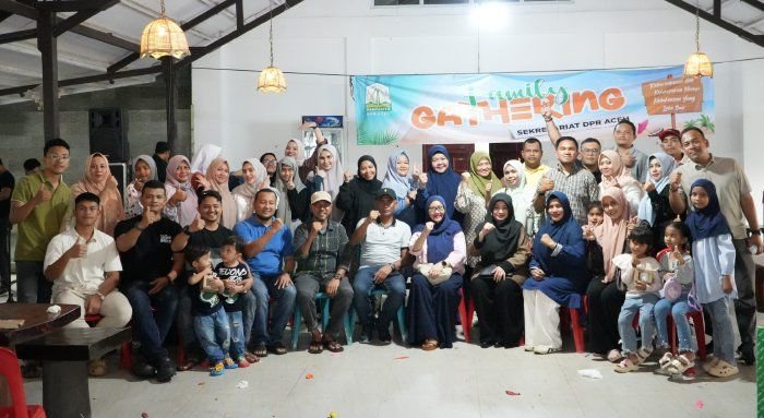 DPRA Gelar Family Gathering di Pantai Riting, Pererat Kebersamaan dan Kekompakan. Foto: ist