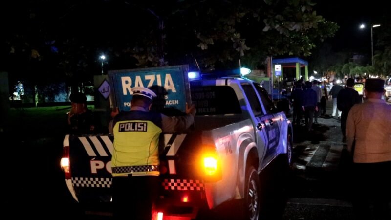 Perketat Keamanan dan Ketertiban Masyarakat, Polresta Banda Aceh Gelar Razia Terpadu KRYD. Foto: Dok. Humas Polresta Banda Aceh