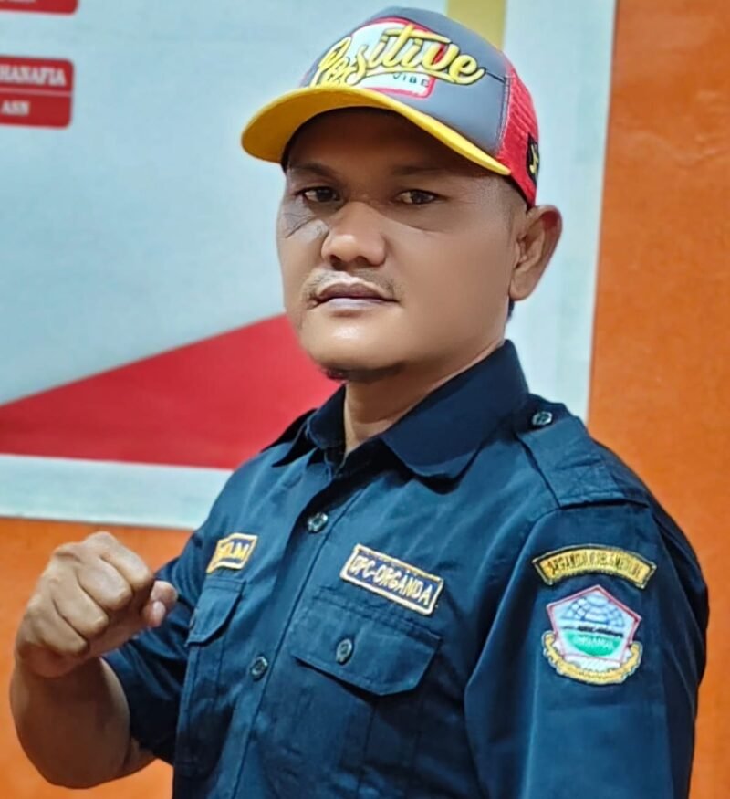 Ketua Organisasi Pengusaha Nasional Angkutan Bermotor di Jalan (Organda) Simeulue, Riky M. Foto:Dok. Argam/acehnow.com