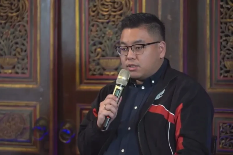 Tangkapan layar - Deputi Diseminasi dan Media Informasi Kantor Komunikasi Kepresidenan (PCO), Noudhy Valdryno, saat menjadi pembicara dalam agenda Diskusi Double Check bertajuk Lapangan Kerja, UMKM, dan Kemandirian Ekonomi Indonesia yang digelar di Jakarta, Sabtu (21/6/2025). (ANTARA/Andi Firdaus)