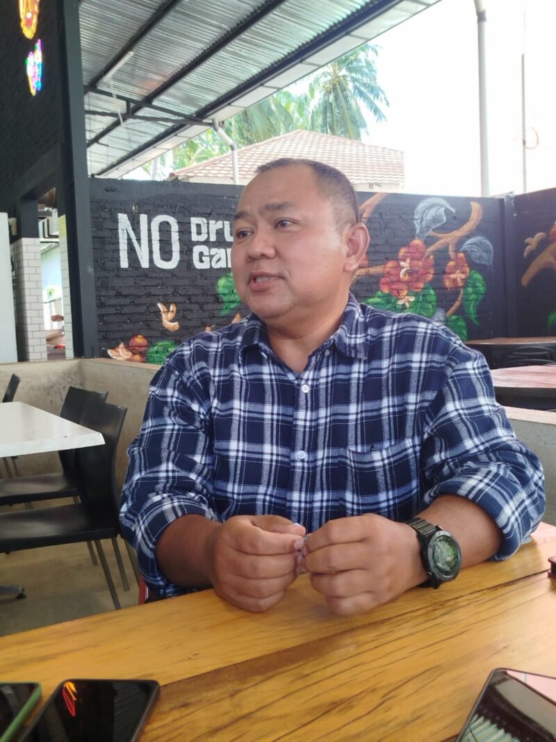 Manager Sub Holding pelindo multi terminal Branch Malahayati (SPMT Malahayati) Agust Derianto. SE. M. Mar. Foto: Dok. Misriani/Acehnow