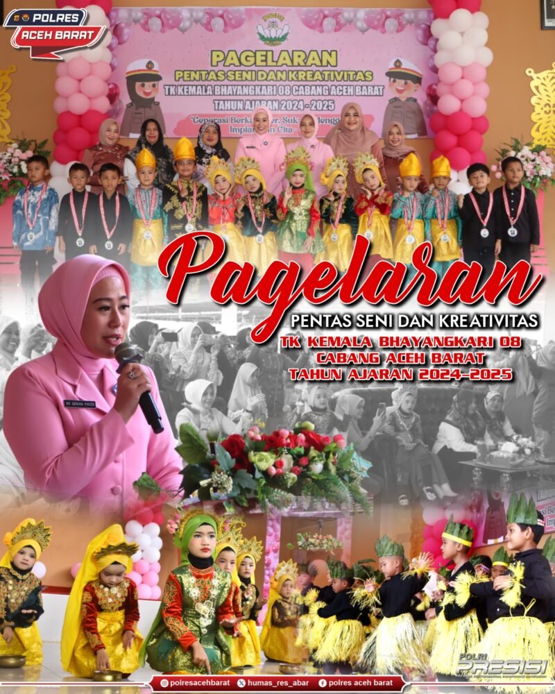 Panggung Kecil yang Penuh Makna di TK Kemala Bhayangkari 08 Meulaboh. Foto: Ist
