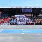 Sambut Hari Bhayangkara ke-79, Polres Aceh Utara Gelar Lomba Baris Berbaris Pelajar. Foto: Ist