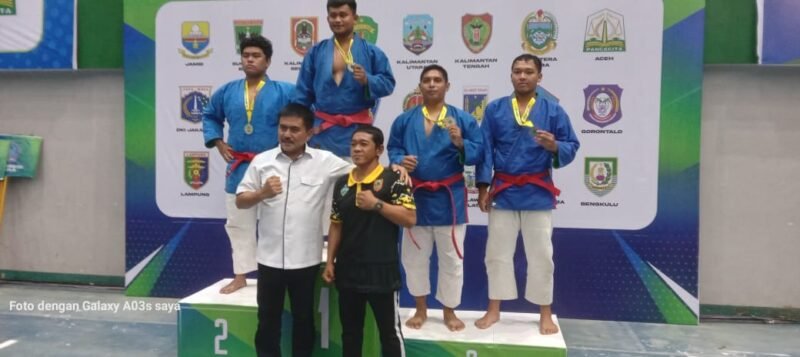 Aceh Raih 2 medali Perak dan 3 Medali Perunggu Kejurnas Kurash. Foto: Ist