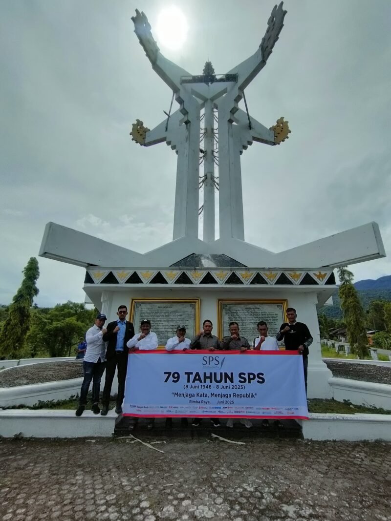 SPS Aceh Rayakan HUT ke-79 di Tapak Sejarah Radio Rimba Raya. Foto: Ist