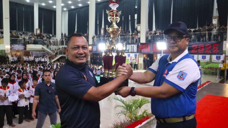 Kontingen Polres Aceh Besar Raih Juara Umum Kejurda Merpati Putih Piala Kapolda Aceh 2025. Foto: Ist