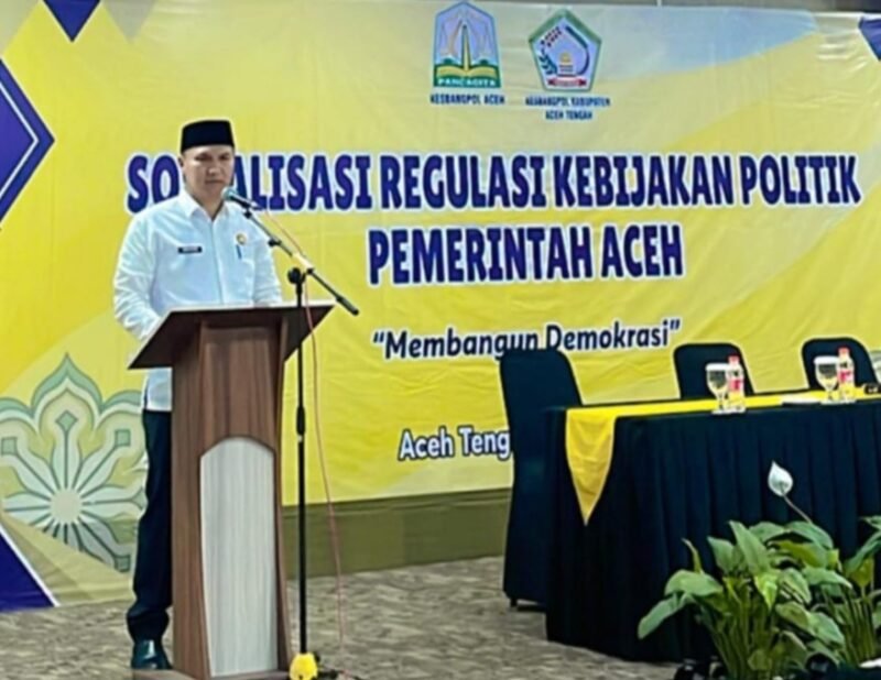 Kesbangpol Aceh Gelar Sosialisasi Regulasi Kebijakan Politik dan Kegiatan Pendidikan dan Peningkatan pemahaman Etika dan Budaya dalam Berpolitik. Foto: Ist