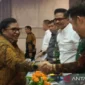 Bawaslu Kota Pangkalpinang saat mengikuti Rakor Persiapan Pilkada Ulang yang dipimpin Wakil Meteri Dalam Negeri Ribka Haluk di Pangkalpinang, Jumat. dok. ANTARA/Aprionis.