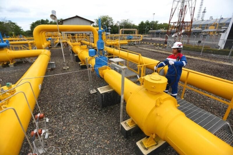 Ilustrasi infrastruktur pipa gas PGN/Dok. PGN