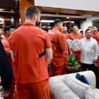 Timnas Indonesia mendapat kehormatan disambut langsung oleh Presiden Republik Indonesia, Prabowo Subianto, di kediaman pribadinya di Jalan Kertanegara, Jakarta, Jumat (6/6/2025). FOTO: dok. PSSI