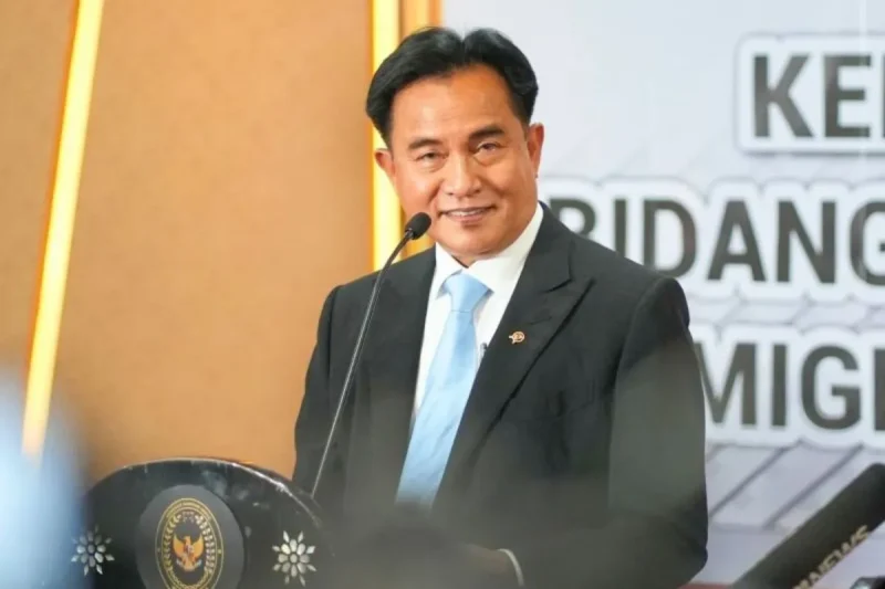 Menko Kumham Imipas Yusril Ihza Mahendra. (ANTARA/HO-Kemenko Kumham Imipas RI)
