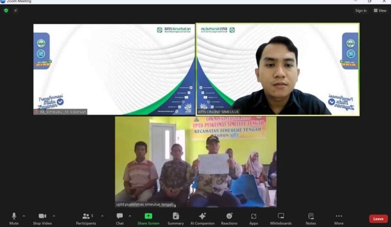 BPJS Kesehatan Hadirkan Layanan BPJS Online di Simeulue Tengah, Permudah Akses Layanan JKN bagi Masyarakat. (Foto:Agus Muliadi/Acehnow).