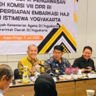 Kunjungan Kerka Komisi VIII DPR RI ke DI Yogyakarta bahas rencana pembangunan Asrama Haji DI Yogyakarta di Kulon Progo, Jumat (11/7/2025). Foto: Bram/Kemenag RI