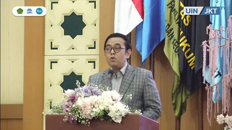 Wakil Rektor Bidang Akademik Universitas Islam Negeri (UIN) Syarif Hidayatullah Jakarta, Ahmad Tholabi Kharlie. Dok. Kemenag RI