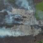 Penampakan titik api di Aceh Selatan melalui penampakkan analisis data satelit dan pemantauan lapangan. dok. Ist