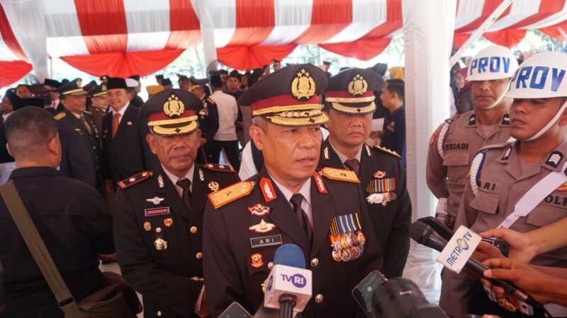 Wakapolda Aceh: Upacara Hari Bhayangkara di Blang Padang Bukti Polri Dekat dengan Masyarakat. Foto: Ist