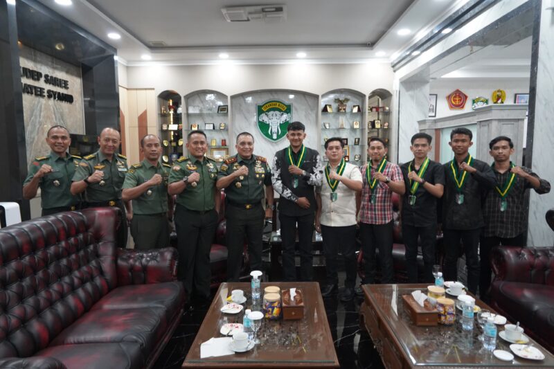 Mayjen TNI Niko Fahrizal Apresiasi Dukungan SEMMI terhadap program Kodam IM. Foto: dok. Humas Pendam IM