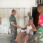 Menderita Stroke, Pak Jurdin dapat Bantuan Kursi Roda dari Danramil Kluet Aceh Selatan. Foto: Dok. Pendam IM