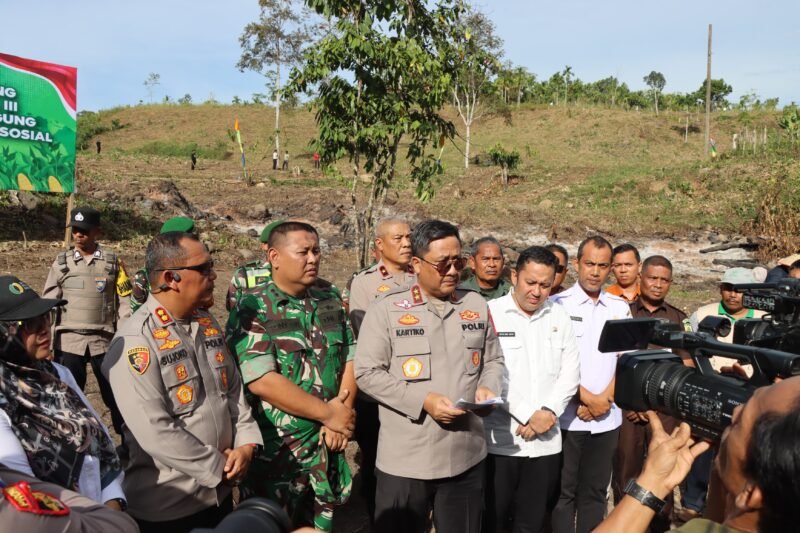 Polda Aceh Kerahkan Ratusan Alsintan untuk mendukung program ketahanan pangan nasional. Foto Ist.