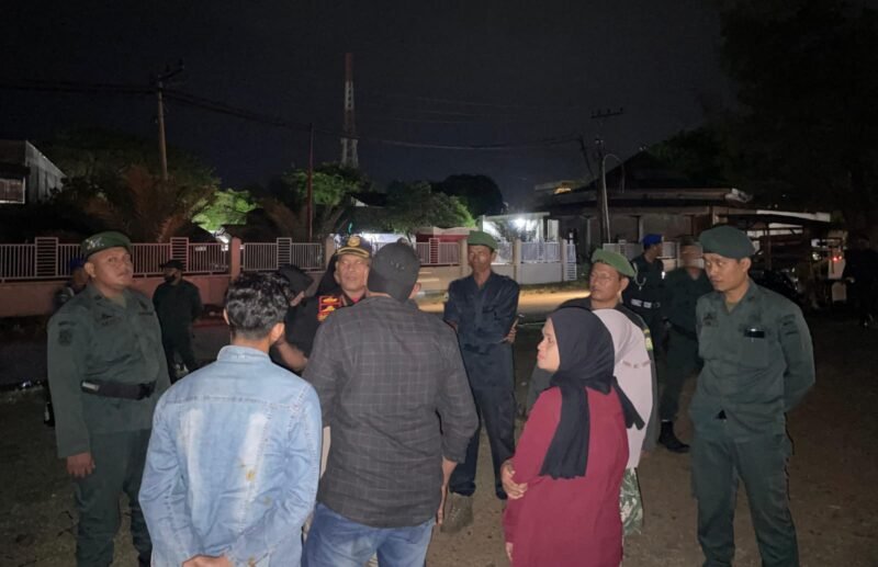 Satpol PP dan WH Aceh Besar Tingkatkan Patroli Malam. Foto & Acehnow