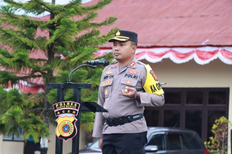 Operasi Patuh Seulawah 2025: Polres Bener Meriah Ajak Masyarakat Tertib Berlalu Lintas.Foto: Dok.Rahmat Ramadhan/Acehnow