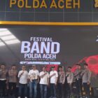 D' Upes Band Polres Aceh Tengah Juara 1 Festival Band  Polda Aceh Jadi Pribadi Unggul foto Dok: Rahmat Ramadhan/Acehnow