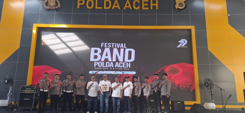 D' Upes Band Polres Aceh Tengah Juara 1 Festival Band  Polda Aceh Jadi Pribadi Unggul foto Dok: Rahmat Ramadhan/Acehnow