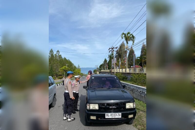 Satlantas Polres Bener Meriah menggelar Operasi Patuh Seulawah Tahun 2025 pada Minggu, 27 Juli 2025, mulai pukul 09.30 WIB di depan Mako Polres Bener Meriah. Dok. Polres Bener Meriah