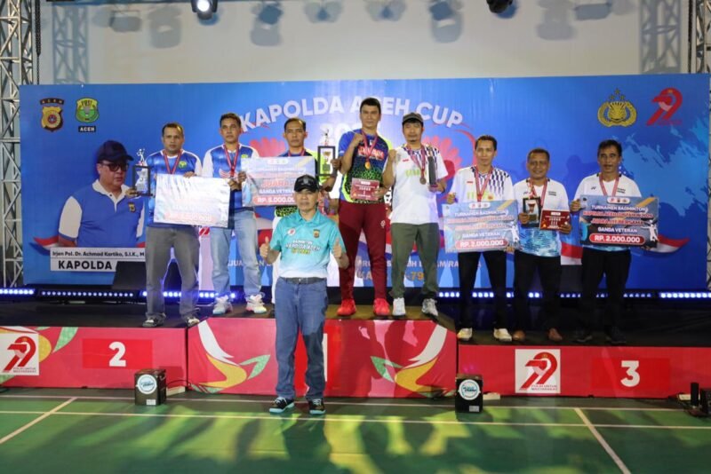 Kapolda Cup 2025 Usai, Wakapolda Dorong Turnamen Jadi Agenda Tahunan. (Foto: Dok. Misri/Acehnow).