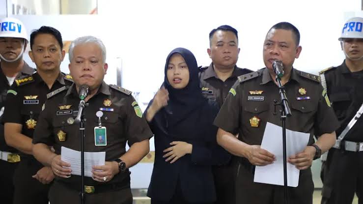 Konpers kasus dugaan korupsi tata kelola minyak mentah Pertamina. Foto: Istimewa