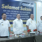 Bupati Asahan, Taufik Zainal Abidin, S.Sos., M.Si membuka Rapat Koordinasi Pemerintahan (Rakorpem) Bulan Juli Tahun 2025 bertempat di Aula Melati Kabupaten Asahan. Rabu (23/07/2025). Dok. Diskominfo Asahan