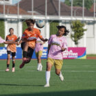 Suasana pertandingan sepak bola putri All Stars HYDROPLUS Piala Pertiwi 2025. dok. PSSI