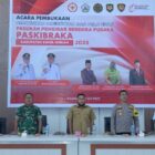 Asisten Perekonomian dan Pembangunan Setdakab Bener Meriah Samusi Purnawira Dade, S.IP., M.Si menghadiri kegiatan pemusatan Pendidikan dan Pelatihan calon Anggota Pasukan Pengibar Bendera Pusaka (PASKIBRAKA) Kabupaten Bener Meriah di Aula Setdakab Bener Meriah, Selasa (22/7/2025). Dok. Pemkab Bener Meriah