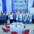 Wakil Bupati Bener Meriah hadiri kegiatan Pengukuhan dan pelantikan Pengurus Daerah (PD) Badan Kontak Majelis Taklim (BKMT) Kabupaten Bener Meriah periode 2024-2029 di Aula Sekretariat daerah setempat, Sabtu, 26 Juli 2025. Dok. Diskominfo Bener Meriah