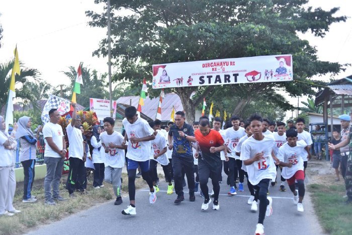 Madat Run 2025, Semangat Pelajar Aceh Timur Ukir Prestasi Lewat Lari Maraton 5K. Dok. Diskominfo Aceh Timur