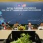 Direktorat Jenderal Strategi Pertahanan (Ditjen Strahan) Kemhan menggelar pertemuan Initial Planning Conference (IPC) for the 2nd ASEAN-US Maritime Exercise (AUMX) di Jakarta, pada Rabu (6/8/2025). Dok. Kemhan RI