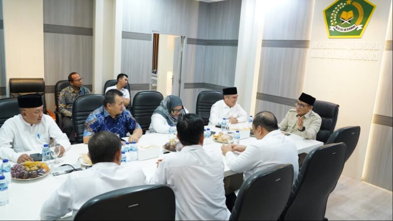 Wamenag Kunjungi Inspektorat Jenderal Kemenag, Selasa (5/8/2025). dok. Kemenag RI