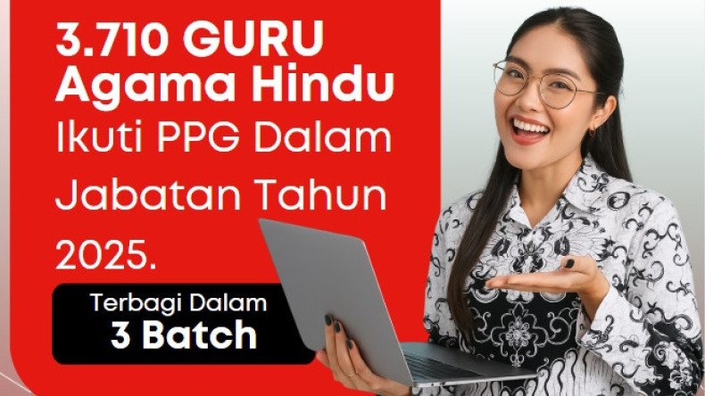 Banner PPG Guru Pendidikan Agama Hindu. dok. Kemenag RI