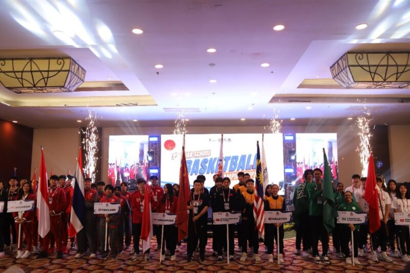 Kejuaraan 9th Asian School Basketball Championship (ASBC) 2025 resmi dibuka pada Minggu (24/8/2025) malam di Ballroom Solo Paragon Hotel. dok. Kemenpora RI