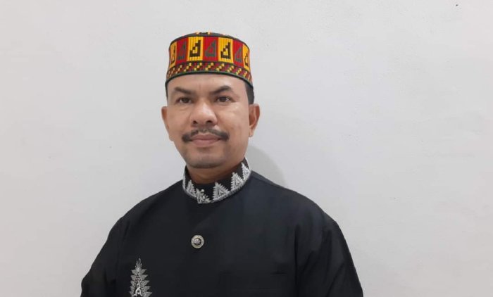 Rusydi, S. Ag, Ketua Panitia Pawai Karnaval Kabupaten Aceh Besar dalam rangka HUT ke 80 RI, Senin (18/8/2025). DOK. MC ACEH BESAR