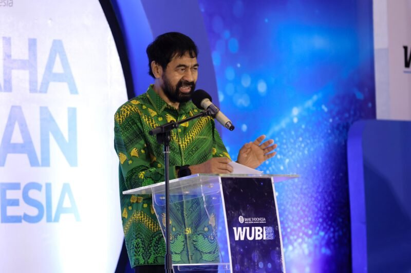 Gubernur Aceh Muzakir Manaf membuka secara resmi Wirausaha Unggulan Bank Indonesia (WUBI) 2025 di Hermes Palace Hotel, Banda Aceh, Rabu (6/8/2025). dok. Ist