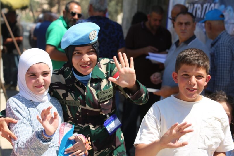 Satgas UNIFIL Kodam IM Peduli sesama, Resmikan Sistem Penyaringan Air Untuk Masyarakat Lebanon Selatan. (Foto: Dok. Misri/Acehnow).