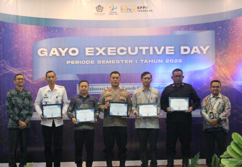 Polres Bener Meriah berhasil menorehkan prestasi membanggakan dengan meraih tiga penghargaan sekaligus pada ajang Forum Konsultasi Publik dan Gayo Treasury Award Periode Semester I Tahun 2025 di Aula KPPN Takengon, Kamis (28/8/2025). dok. Polres Bener Meriah