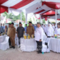 Dalam rangka menyambut Hari Ulang Tahun (HUT) ke-80 Kemerdekaan Republik Indonesia (RI), Kantor Kementerian Agama Kabupaten Asahan menggelar Gebyar Festival Lagu Kebangsaan Tahun 2025 Antar Guru Madrasah se-Kabupaten Asahan dengan tema “Melodi Patriotik, Jiwa Nasional, Menggema Semangat Indonesia Raya di Hati Pendidik Madrasah”, Senin (04/08/2025). dok. Diskominfo Asahan