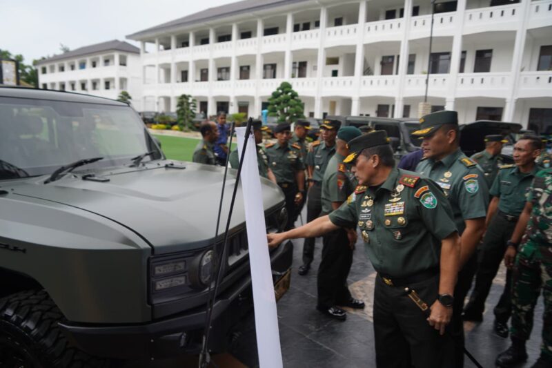 Pangdam Iskandar Muda serahkan 24 Unit Ransus Maung MV3 ke Satuan Jajaran Kodam IM. dok. Pendam IM