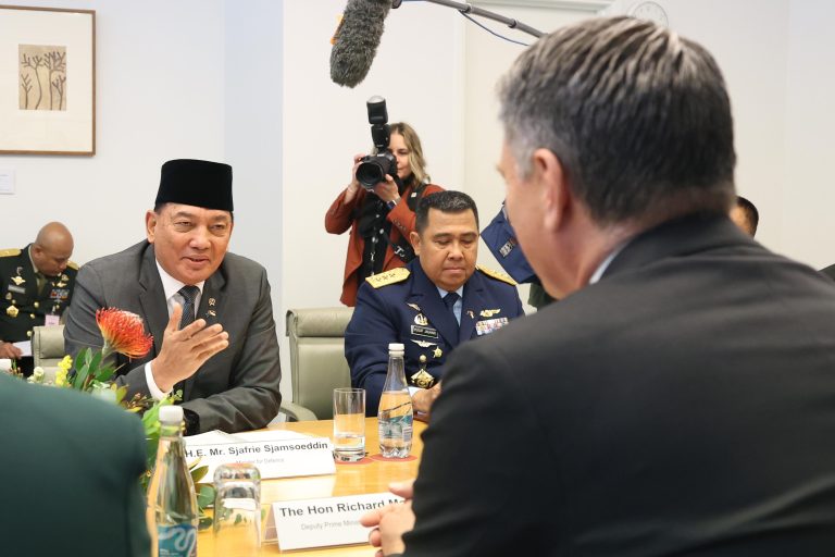 Pertemuan Menteri Luar Negeri dan Menteri Pertahanan Indonesia–Australia (2+2 Foreign and Defence Ministers’ Meeting) resmi digelar di Canberra pada Kamis (28/8/2025). dok. Kemenhan RI