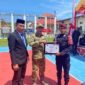 Dalam rangka memperingati Hari Ulang Tahun ke-80 Kemerdekaan Republik Indonesia, Lembaga Pemasyarakatan (Lapas) Kelas III Calang menggelar acara penyerahan Surat Keputusan (SK) Remisi Umum dan Remisi Dasawarsa kepada warga binaan, Minggu (17/8/2025). dok. Ist