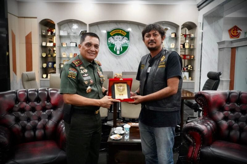 Pangdam Iskandar Muda Terima Audiensi HOKA MC di Makodam IM. dok. Pendam IM