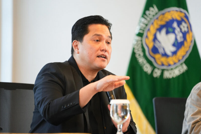 Ketua Umum PSSI, Erick Thohir. Dok. PSSI