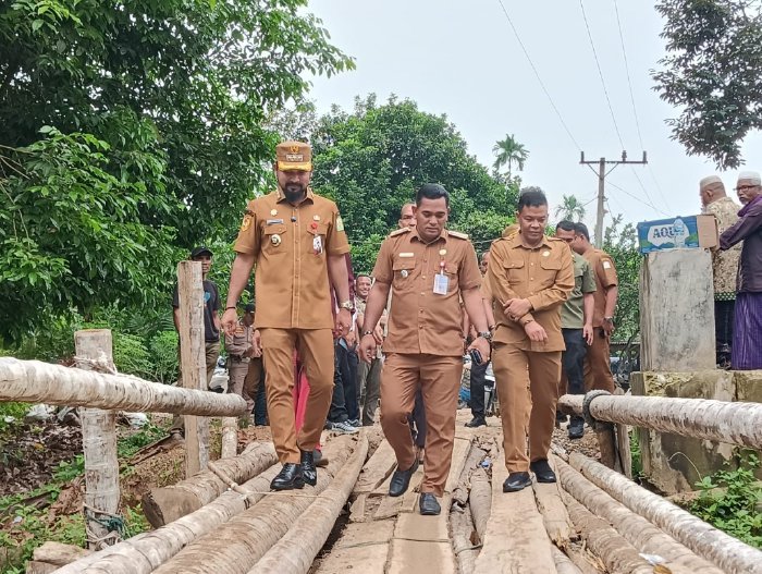 Bupati Al-Farlaky Coret Anggaran Mobil Dinas, Alihkan Bangun Jembatan di Pante Bidari. dok. Diskominfo Kab. Aceh Timur